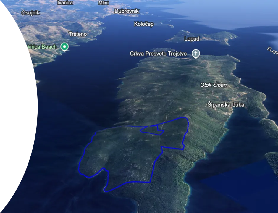 An Impressive 150 Seafront Hectares On Šipan Island (Elafiti Islands, Dubrovnik)