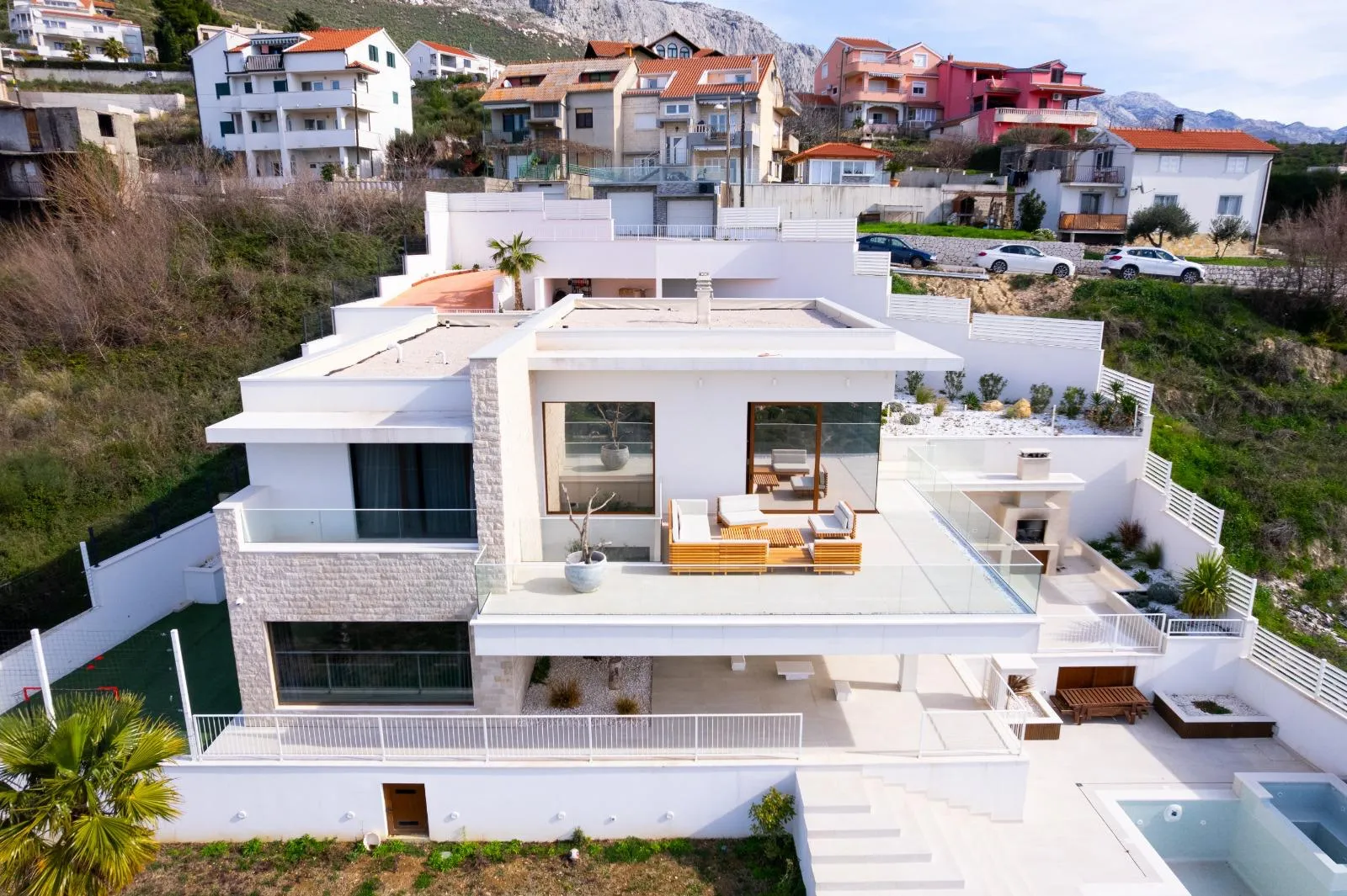 Ultimate Luxury & Total Privacy: Villa With Pool, Spa & Sports Court Near Split, Split, Croatia, photo 3