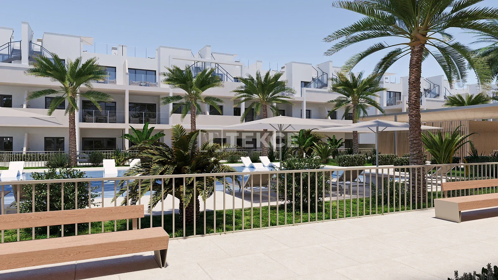 Moderne Apartments mit Gemeinschaftspool in San Cayetano, Murcia, Spain, photo 2