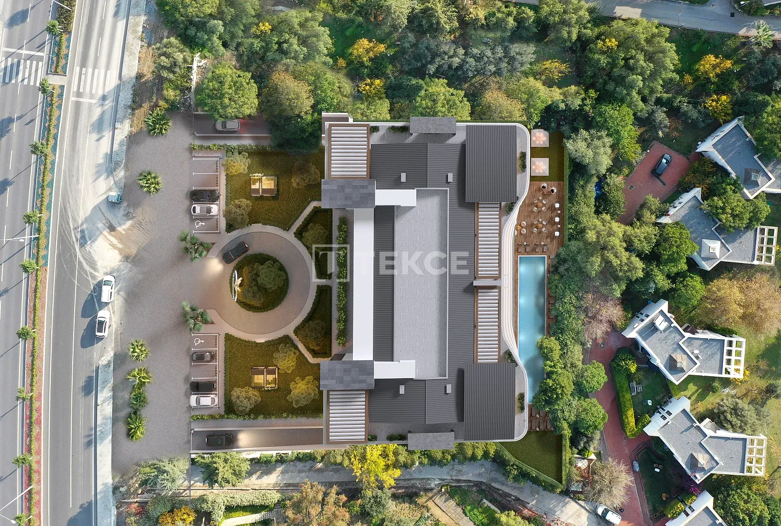 Sea View Real Estate with Pool in Kuşadası, Aydin, Turkey, photo 4