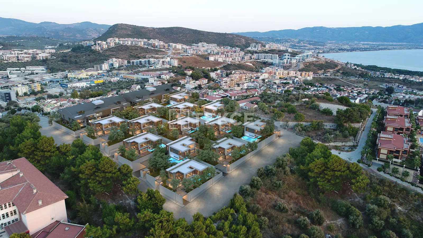 Villas Near the Beach with Open Sea View in Kuşadası, Aydin, Turkey, photo 4