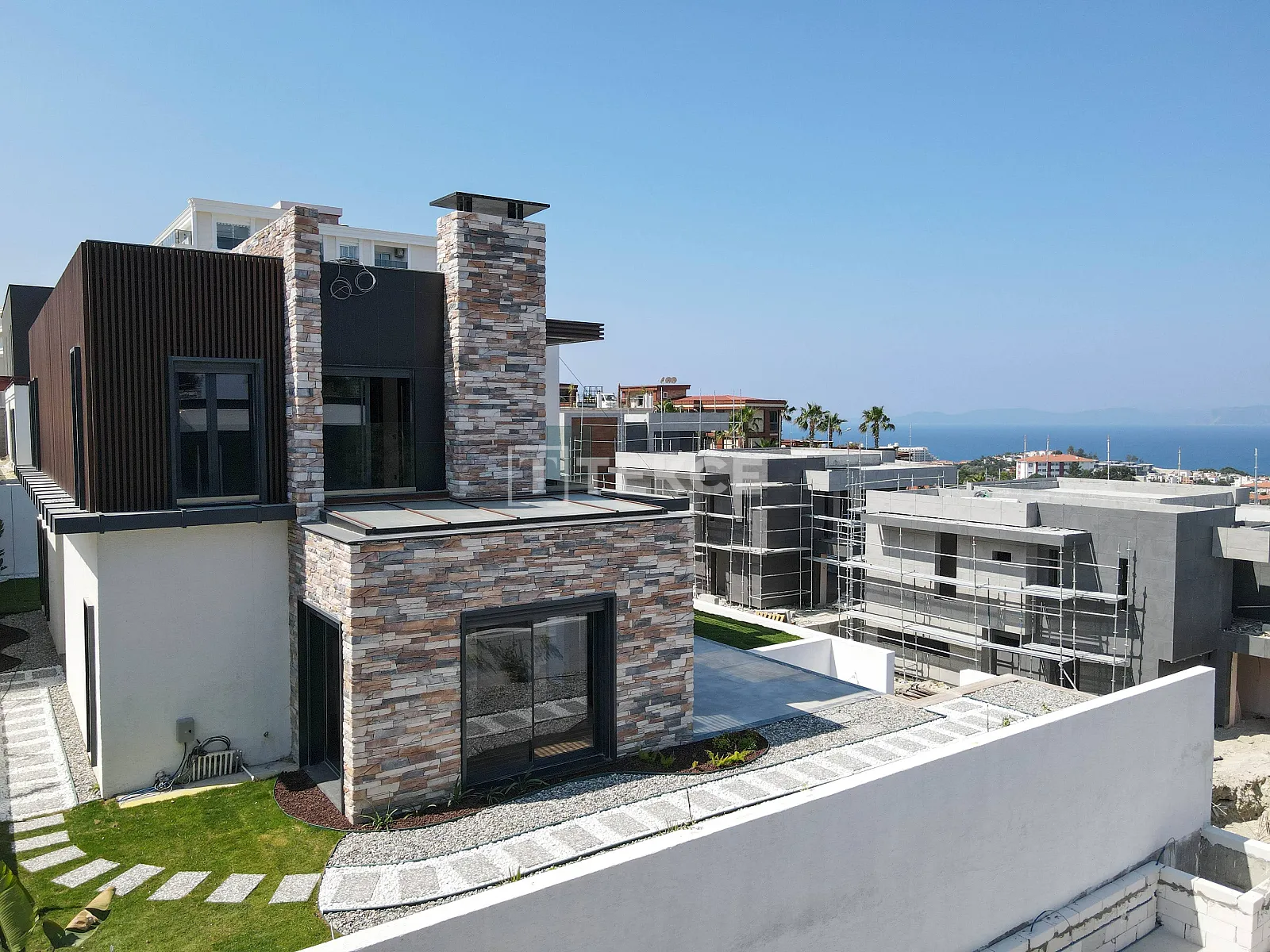 Villas Near the Beach with Open Sea View in Kuşadası, Aydin, Turkey, photo 5
