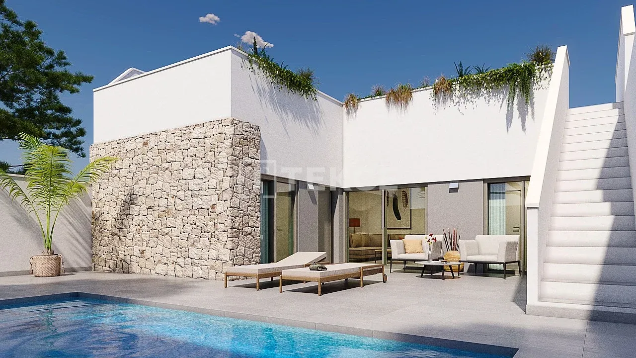 Bungalows mit exklusivem Pool in Pilar de la Horadada, Alicante, Spain, photo 3
