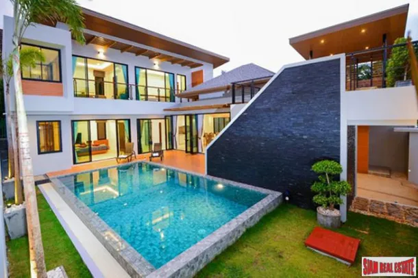 Grande Villa Privata su Due Piani con Tre Camere da Letto e Piscina in Vendita in un'Ottima Posizione a Saiyuan Rawai