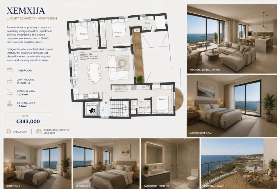 Xemxija Apartment