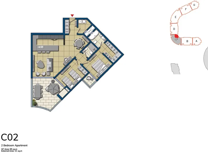Kalkara Apartment