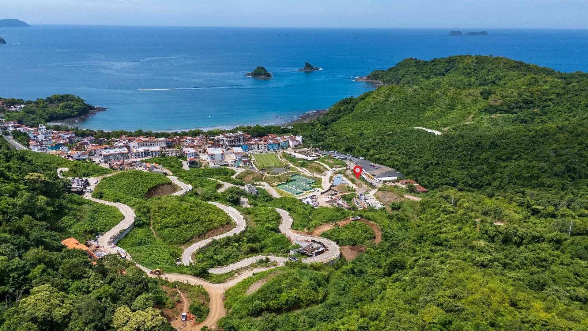 Grundstück in Las Catalinas – Erstklassige Lage zwischen Central Park und Danta Beach