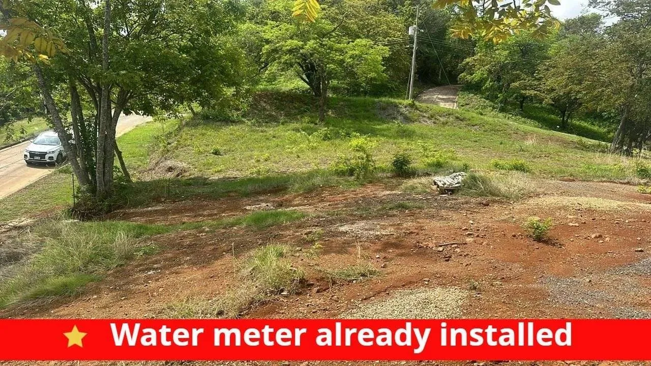437 m² Lot for Sale in Tamarindo with Water Meter Available