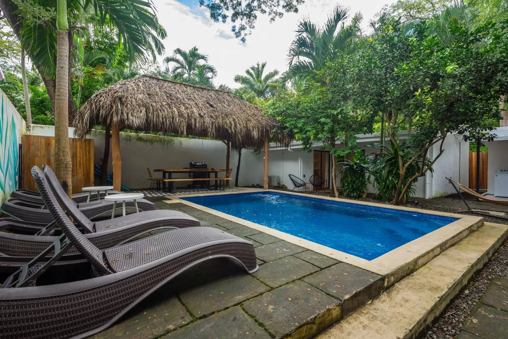 An Oasis Steps from the Beach - 3 buildings with pool in Playa Potrero.