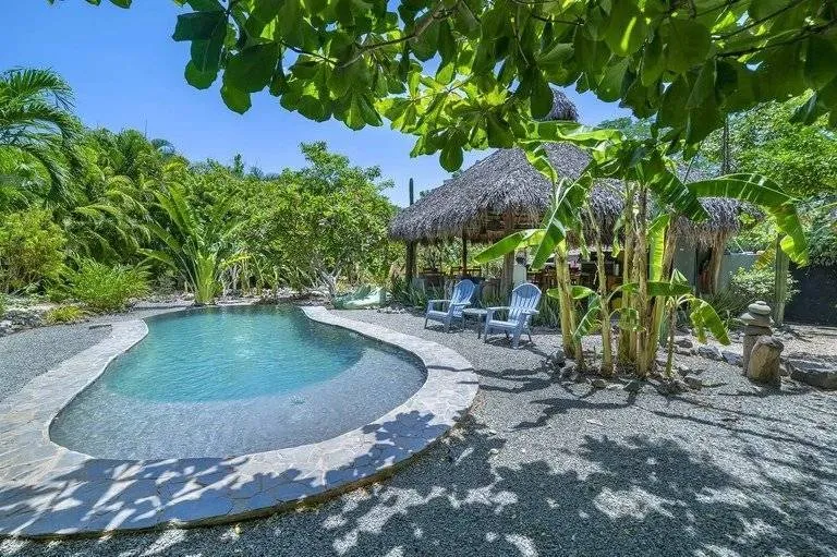 UNDER CONTRACT – Glamping-style hotel with pool, located 1.5 km from the beach.
