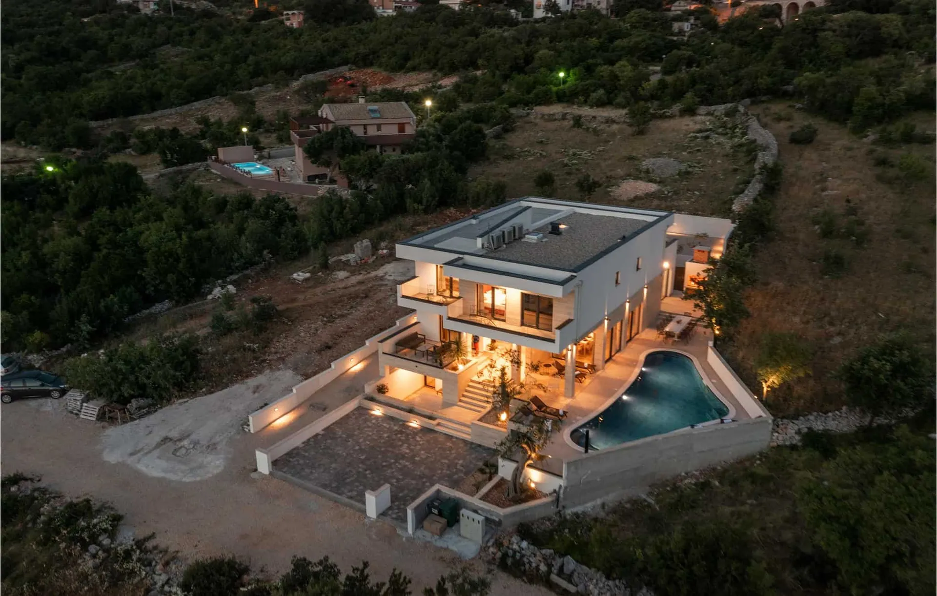 New Sea View Villa near Zadar