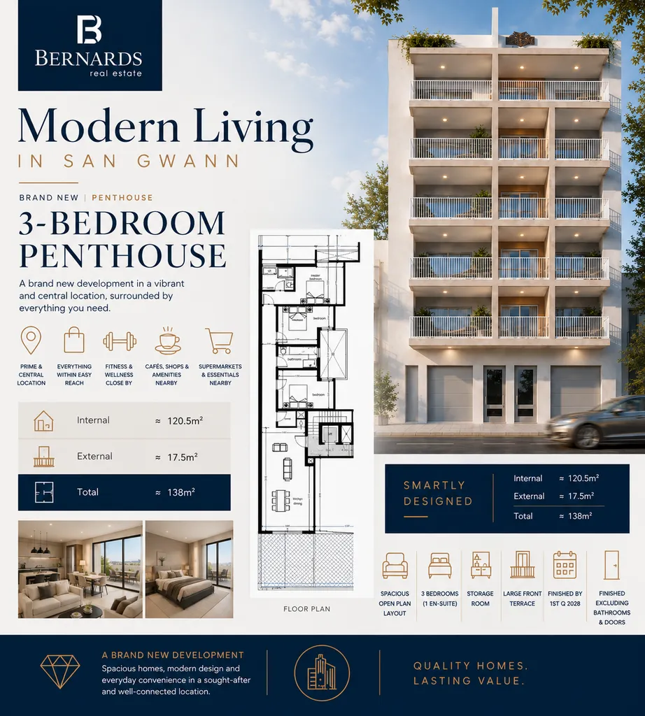 San Gwann Penthouse