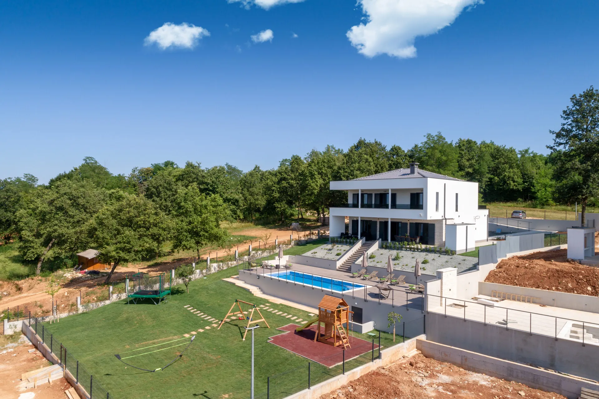 Modern Villa Near Labin