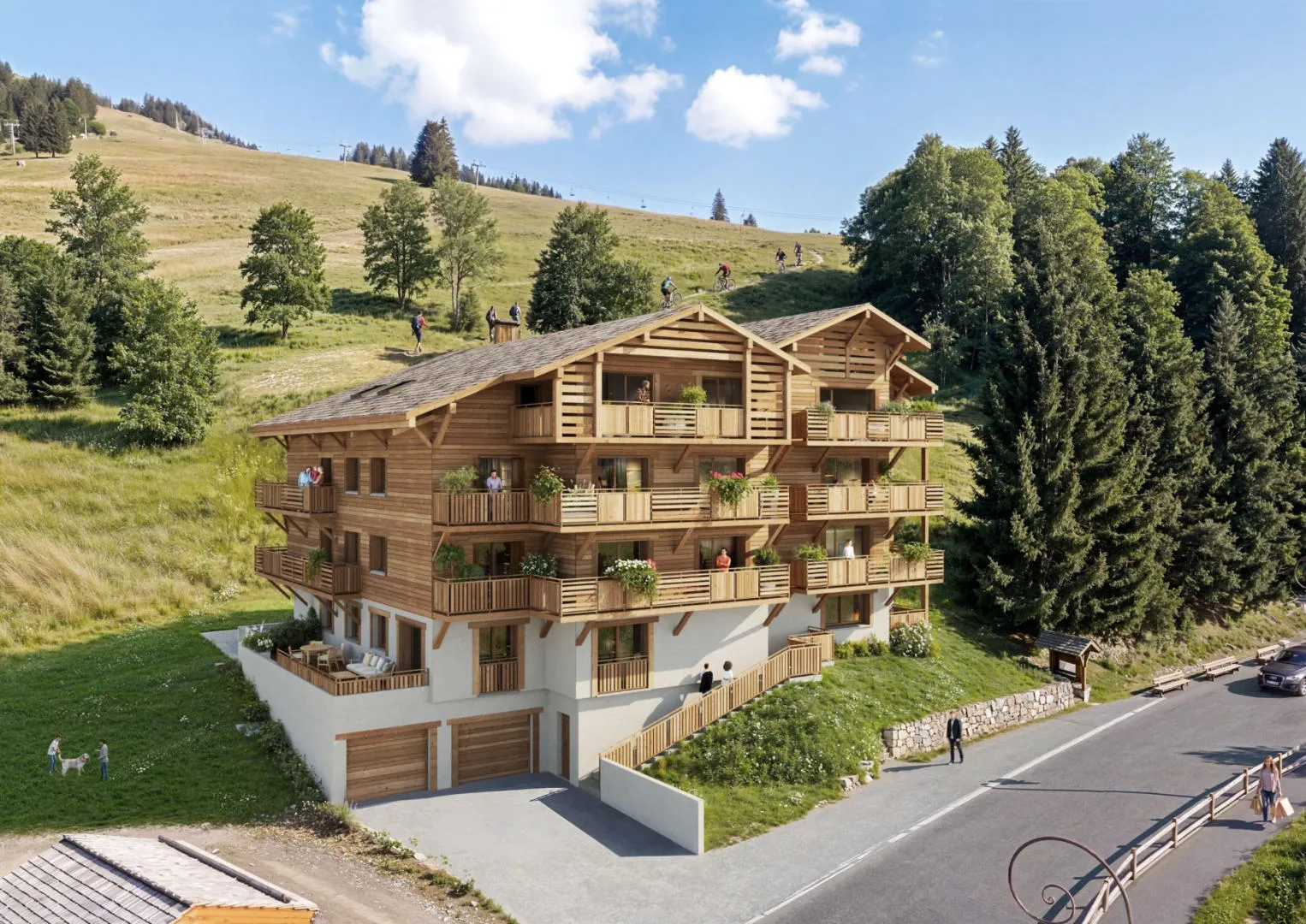 2-Schlafzimmer-Ski-Apartment in der Nähe von LA CLUSAZ, Haute-Savoie