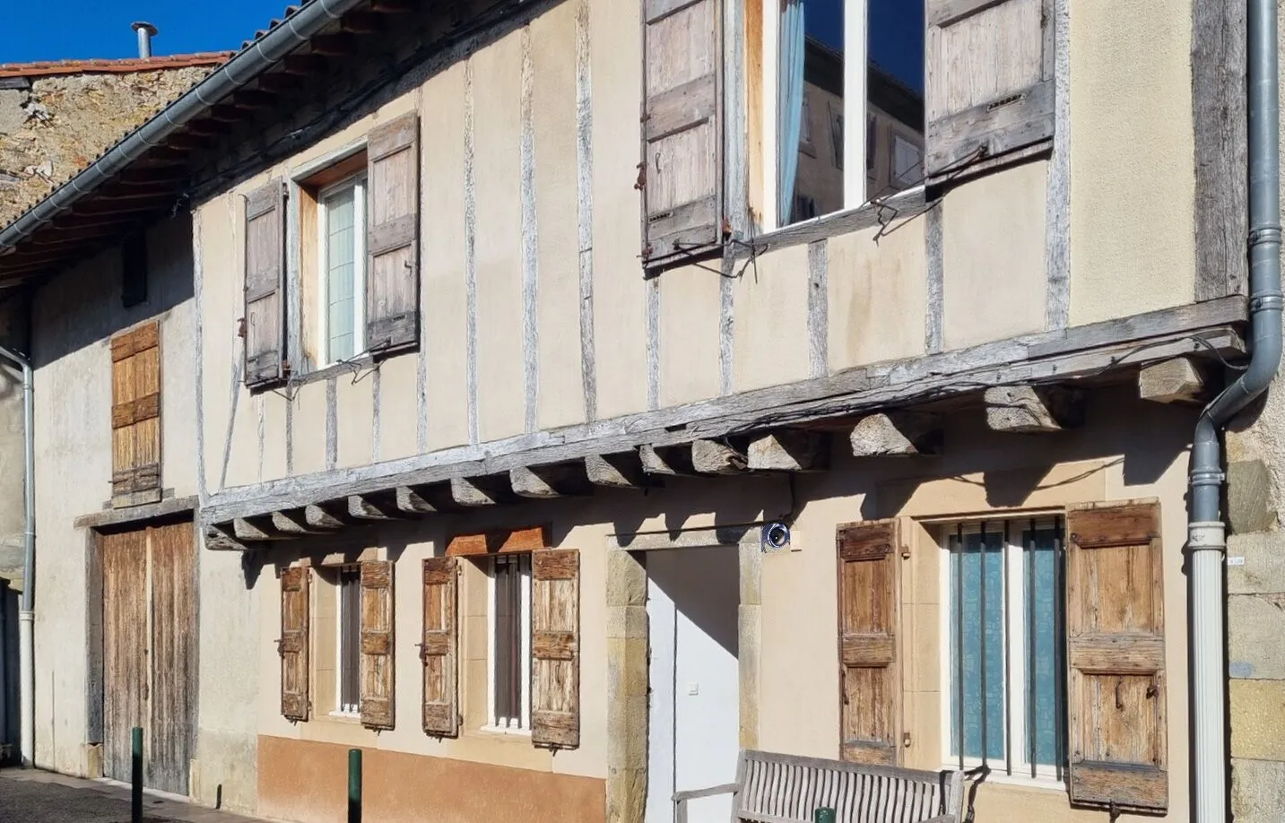 Charming Character Home with Garden, Garage and Unique Potential in Mirepoix