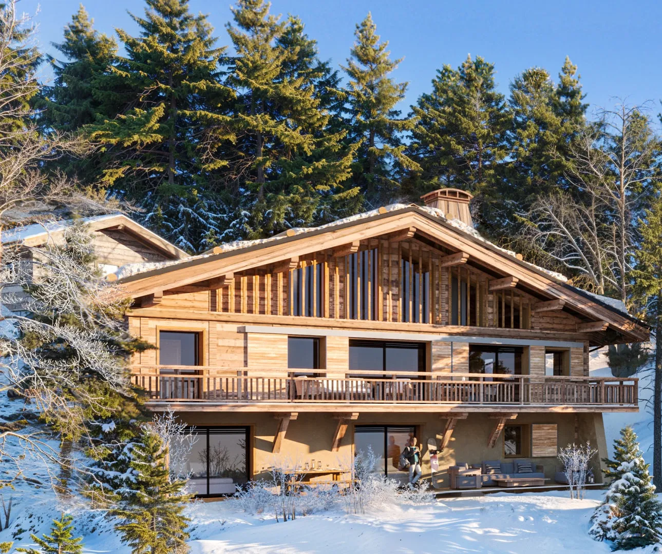 4 bedroom Ski Chalet near MEGEVE, Haute-Savoie