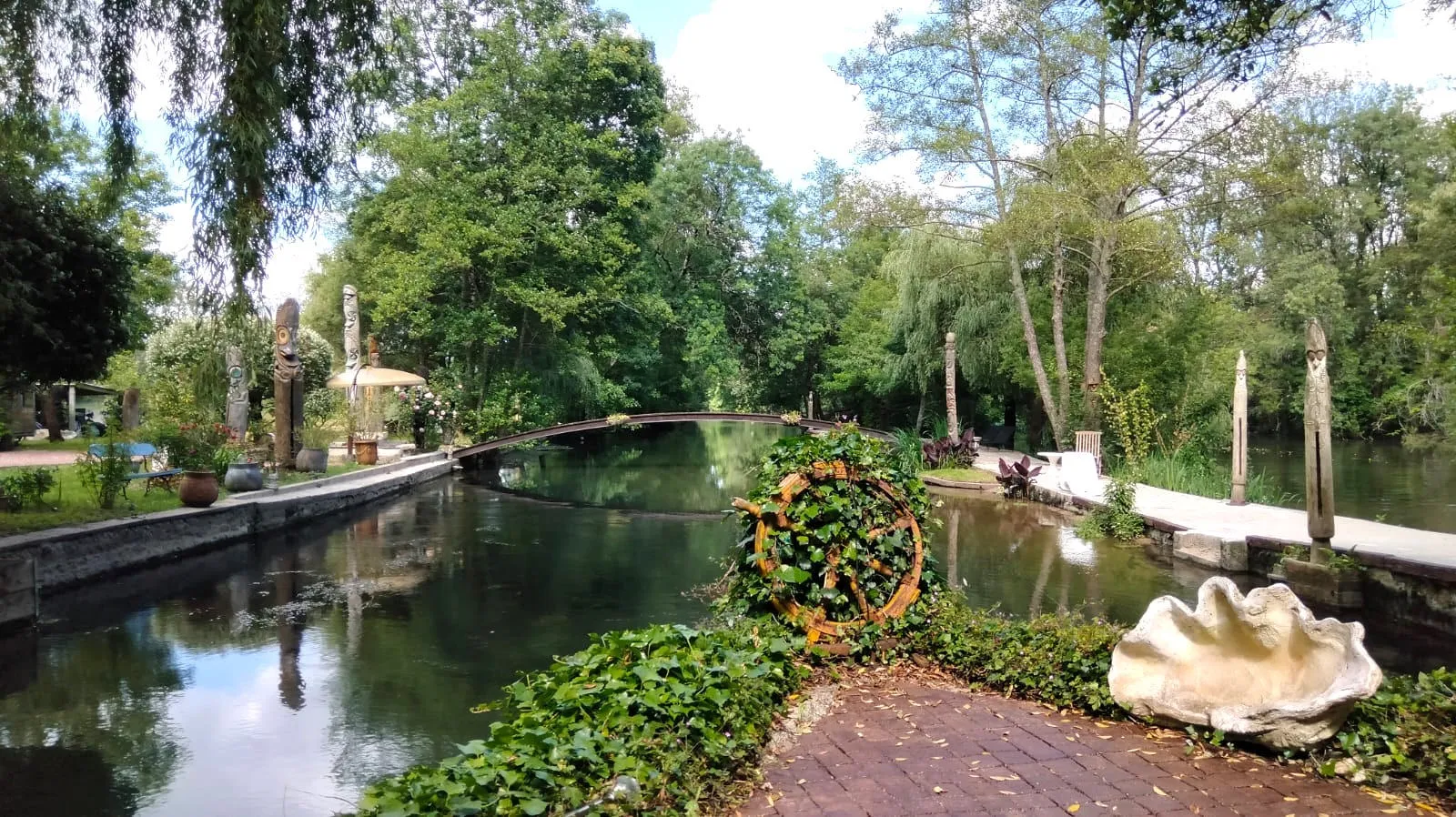 Waterside Paradise, Ausblicke, Charente, bei Mansle