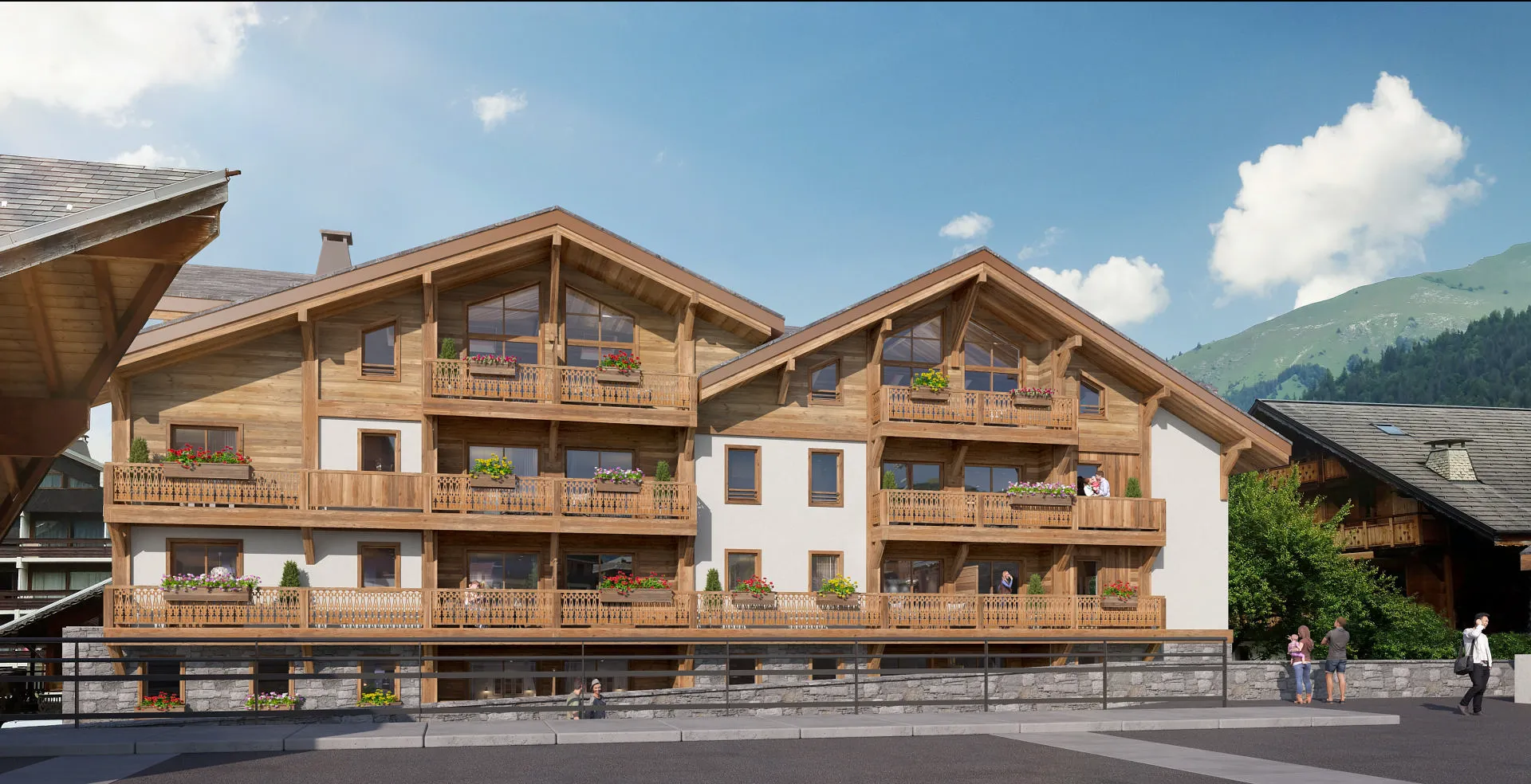 3 bedroom Penthouse near MORZINE, Haute-Savoie