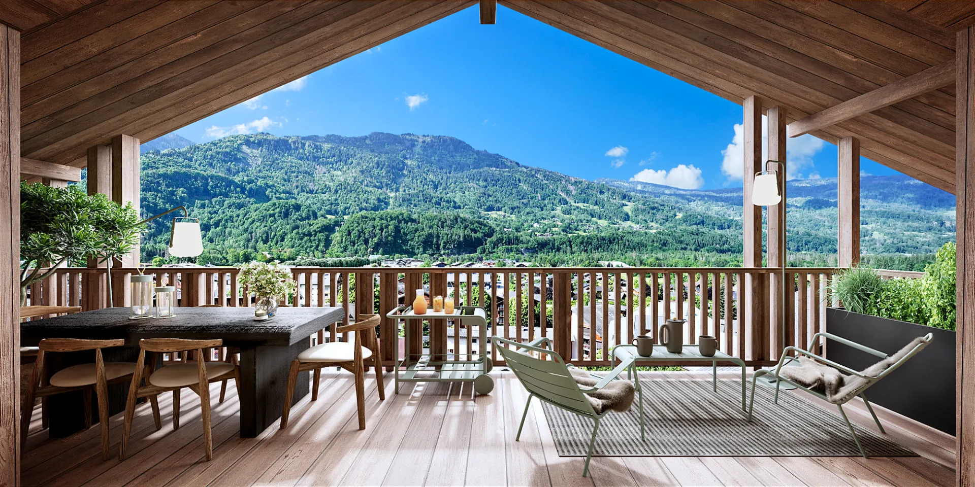 4 bedroom Penthouse near SAMOENS, Haute-Savoie