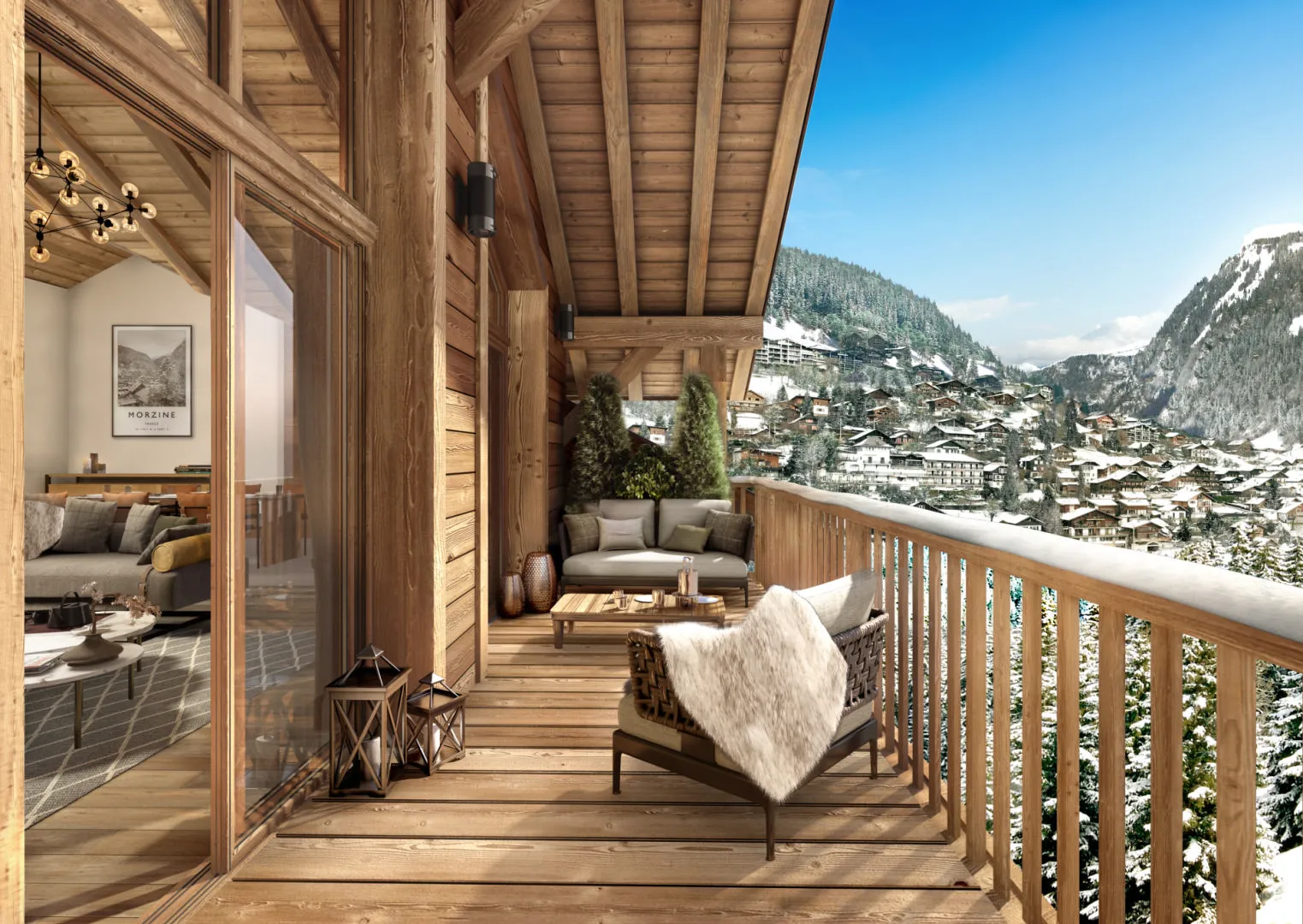 2 bedroom Ski Apartment near MORZINE, Haute-Savoie