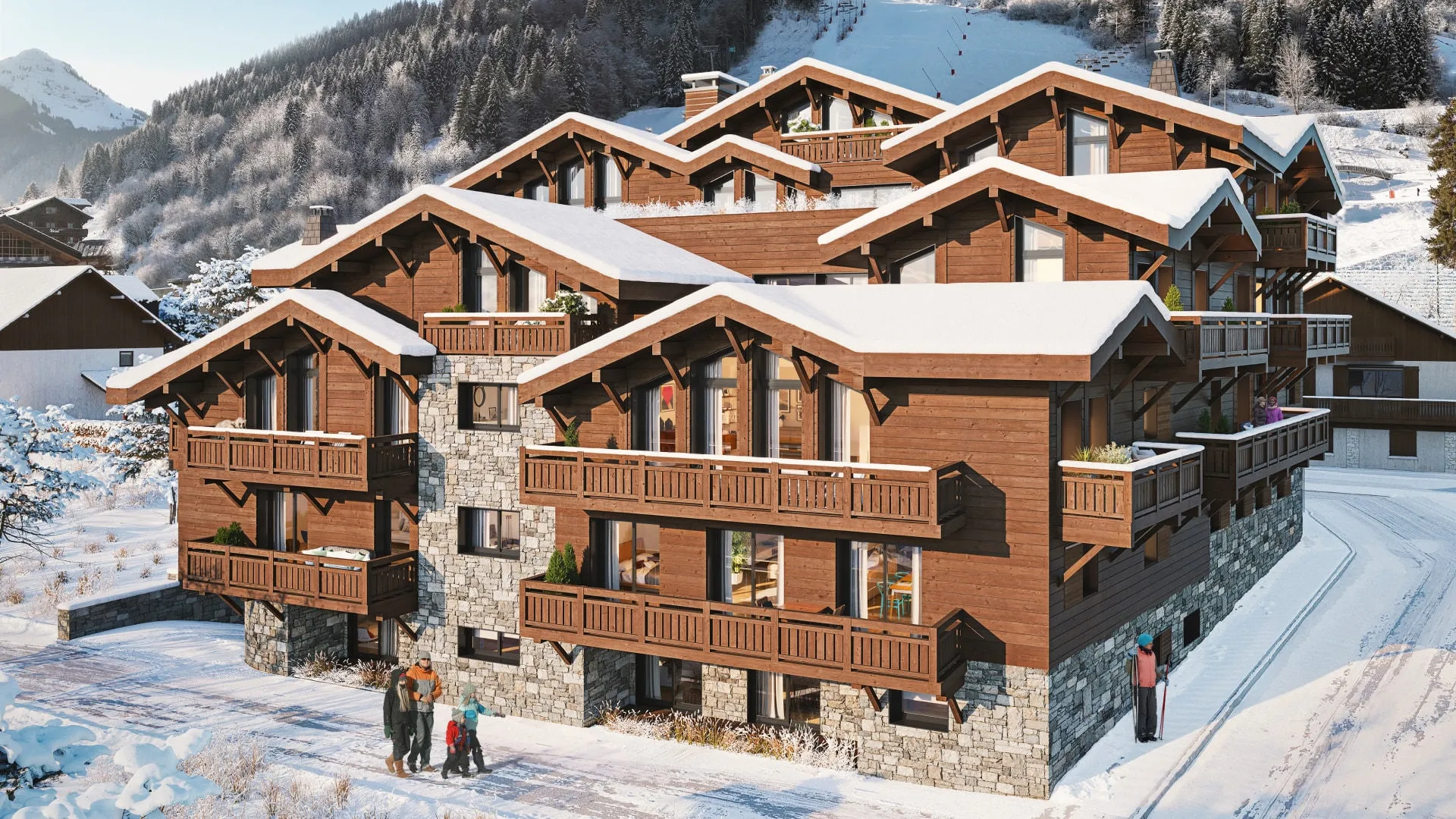 Appartamento Sci 2 Camere da Letto vicino a MORZINE, Haute-Savoie