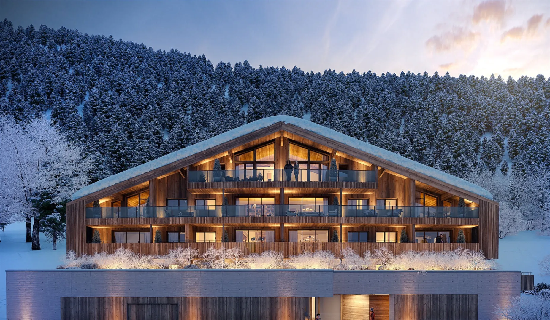 Apartamento de esqui de 1 quarto perto de CHATEL, Haute-Savoie