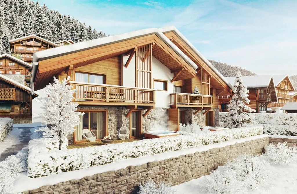 Chalet de ski 5 chambres près de MORZINE, Haute-Savoie