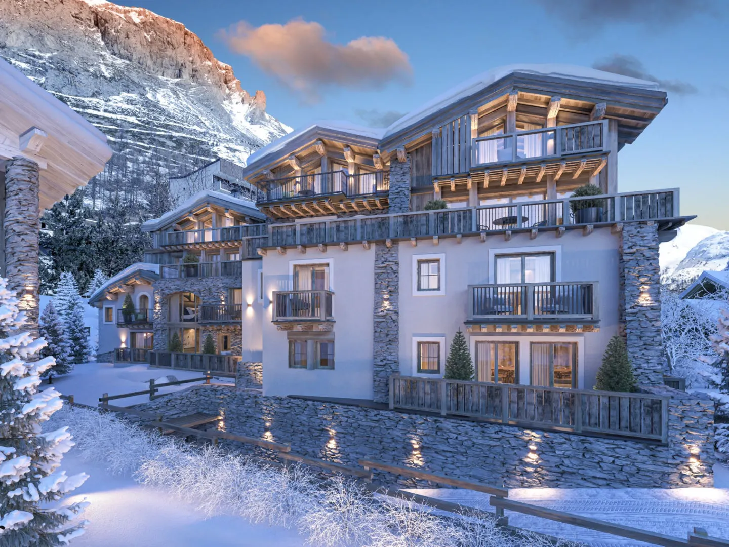 Ático de 4 dormitorios cerca de VAL-D'ISERE, Saboya