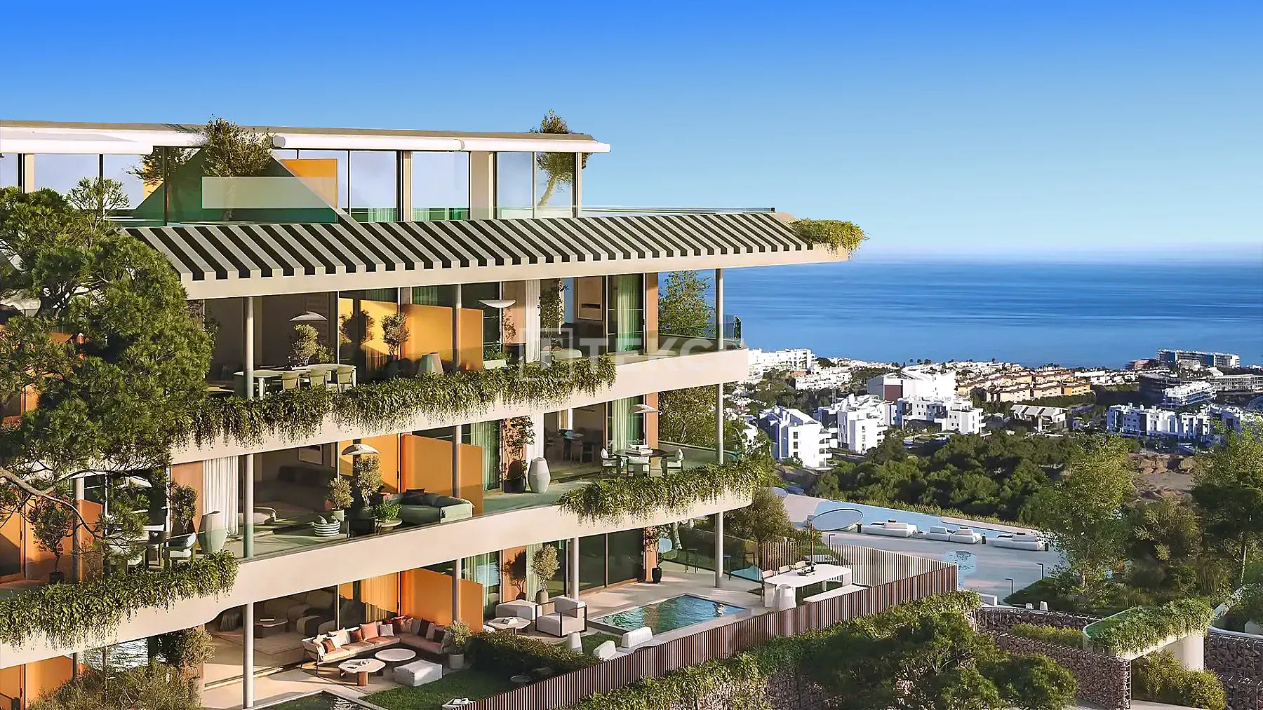 Apartamentos com Vistas Panorâmicas Espetaculares na Área Prime de Fuengirola