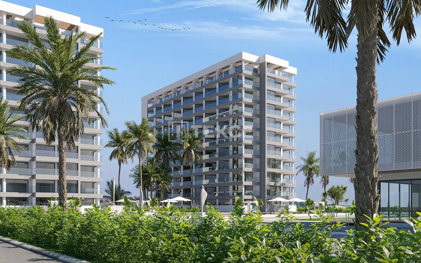 Immobilier dans un Complexe Riche en Caractéristiques Près de la Mer