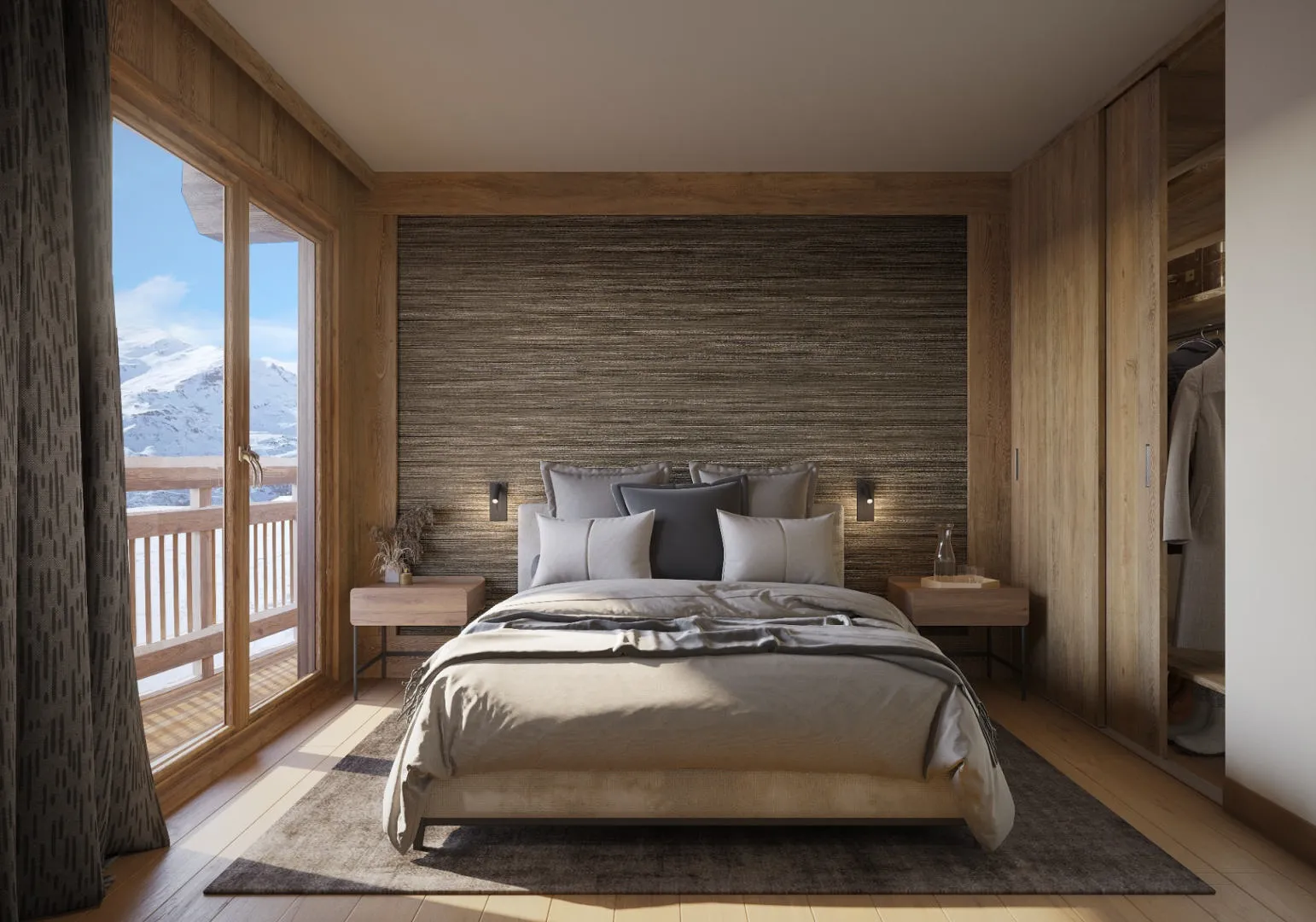 3 yatak odalı Kayak Dairesi, SAINT-MARTIN-DE-BELLEVILLE, Savoie yakınında
