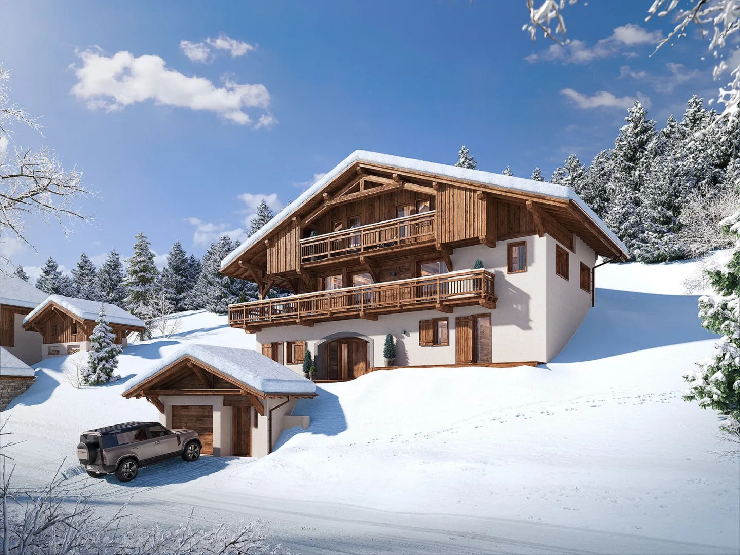 Chalet da sci con 5 camere da letto vicino a SAINT-GERVAIS-LES-BAINS, Haute-Savoie