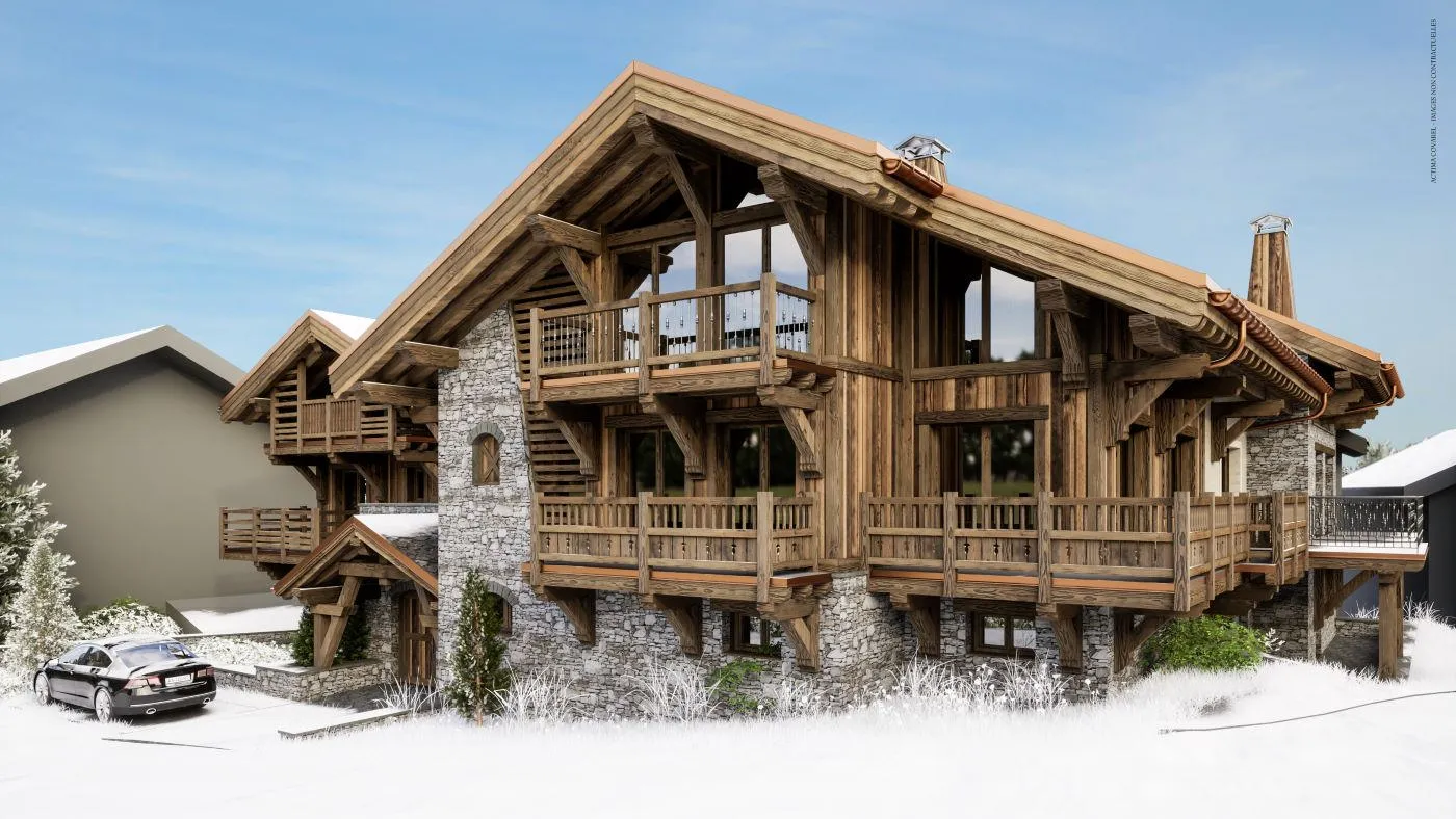 À Vendre : Chalet de ski 6 chambres près de MERIBEL, Savoie