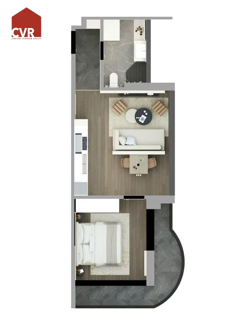 1 Bedroom Apartment For Sale At Ct7 Building Times Square Da