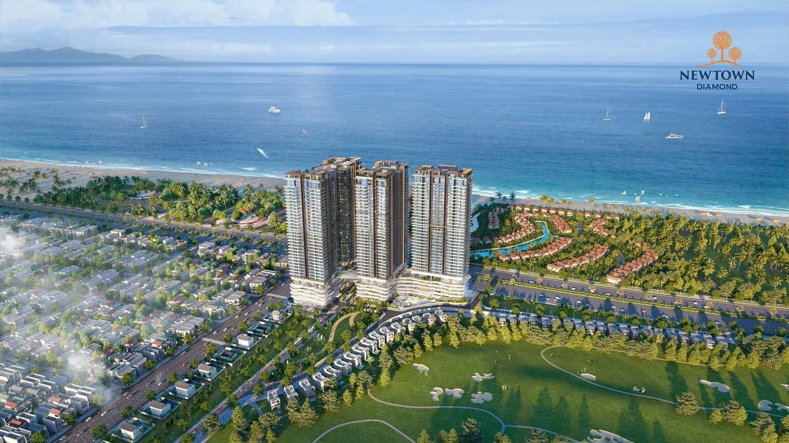 1-Zimmer-Wohnung zum Verkauf im Newtown Diamond Da Nang Projekt