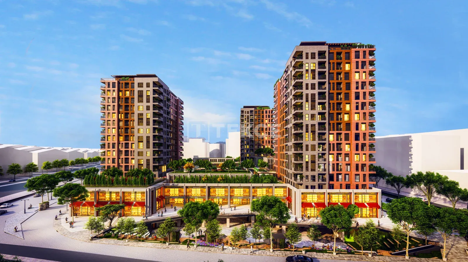 Apartamentos Chic a 100 M de la Tranvía en Bahcelievler Estambul