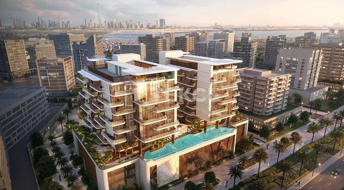 Exklusive Häuser in einem Projekt mit Infinity-Pool in Dubai Islands