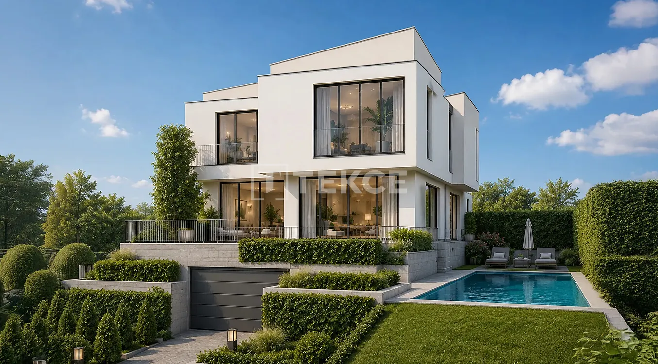 Villas con Vista a la Naturaleza en el Barrio Fuatmorel de Mersin
