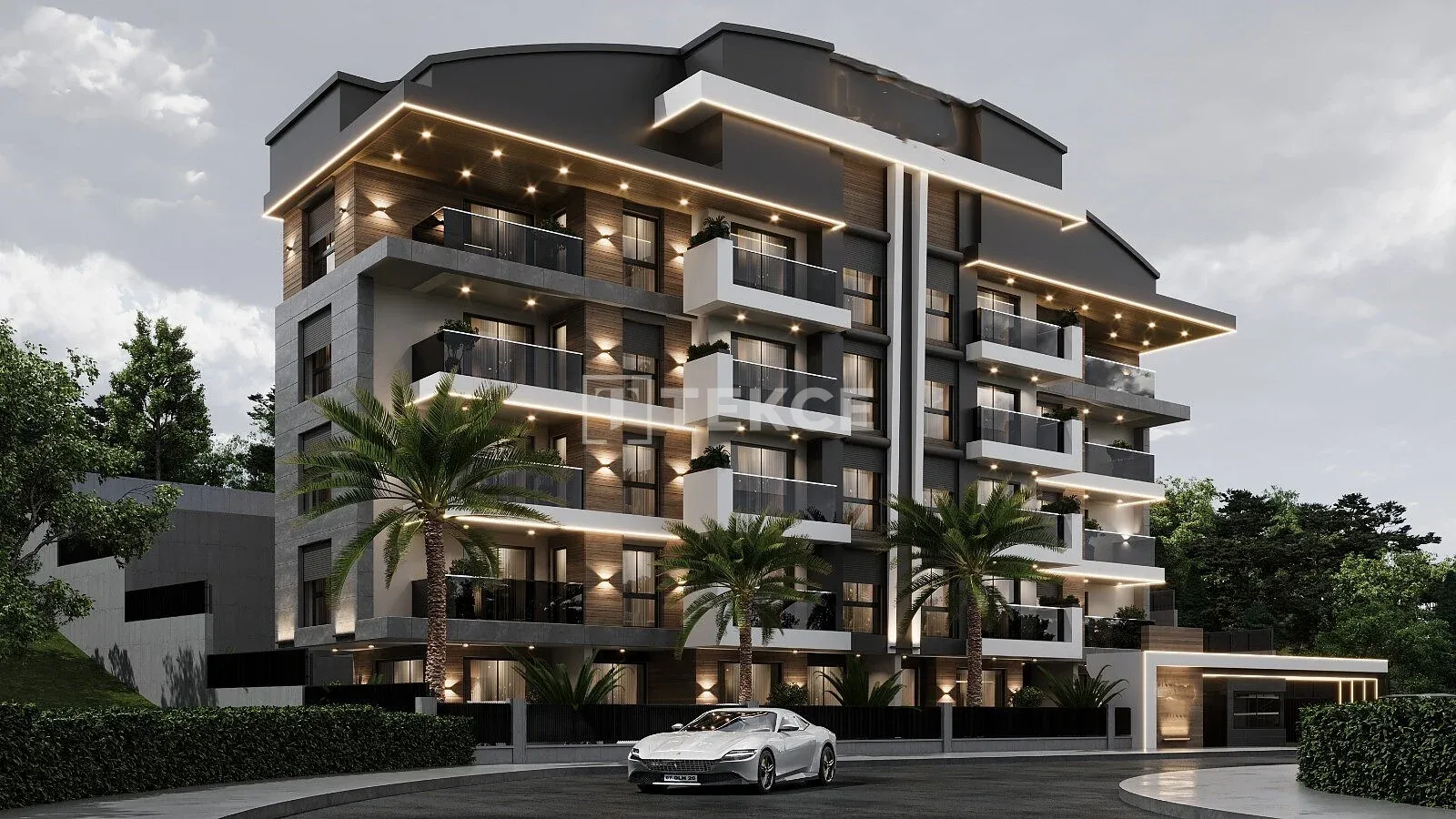 Antalya Kepez'de Butik Projede Daireler