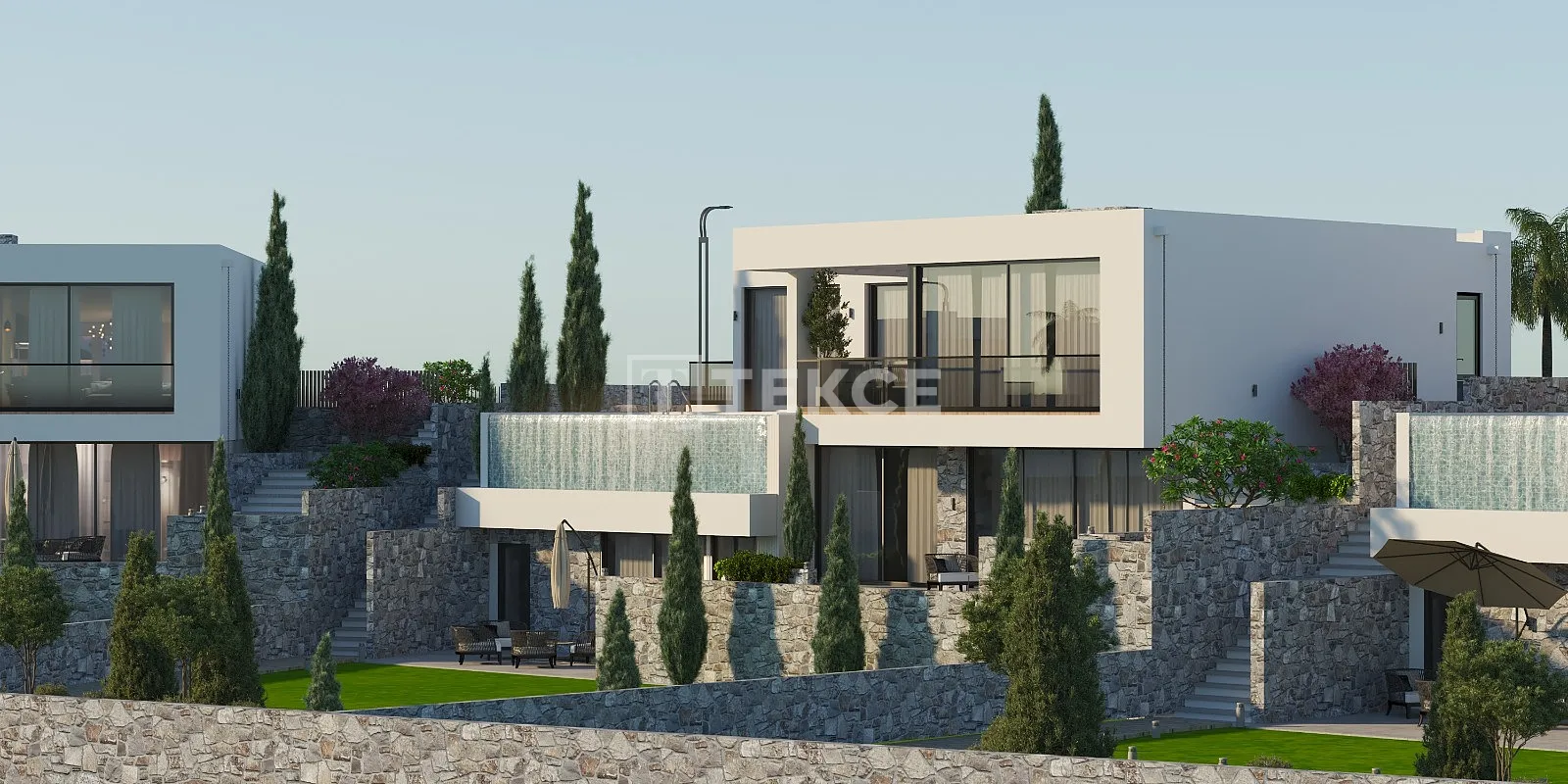 Detached Villas with Private Pools in Girne North Cyprus