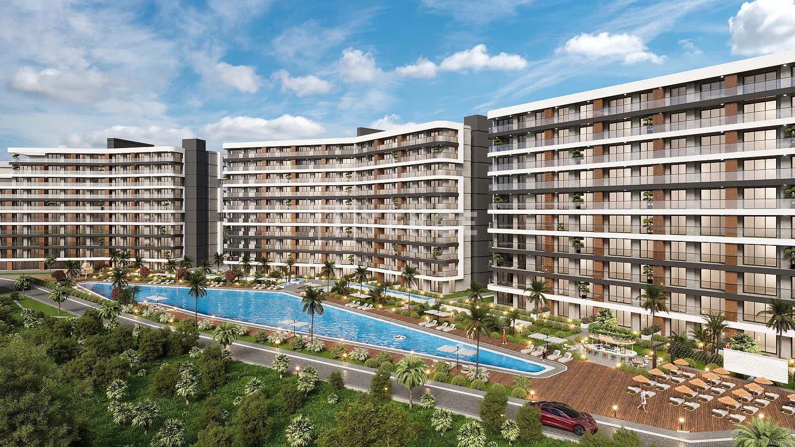 Apartments with Rich Social Amenities in Lefkoşa North Cyprus