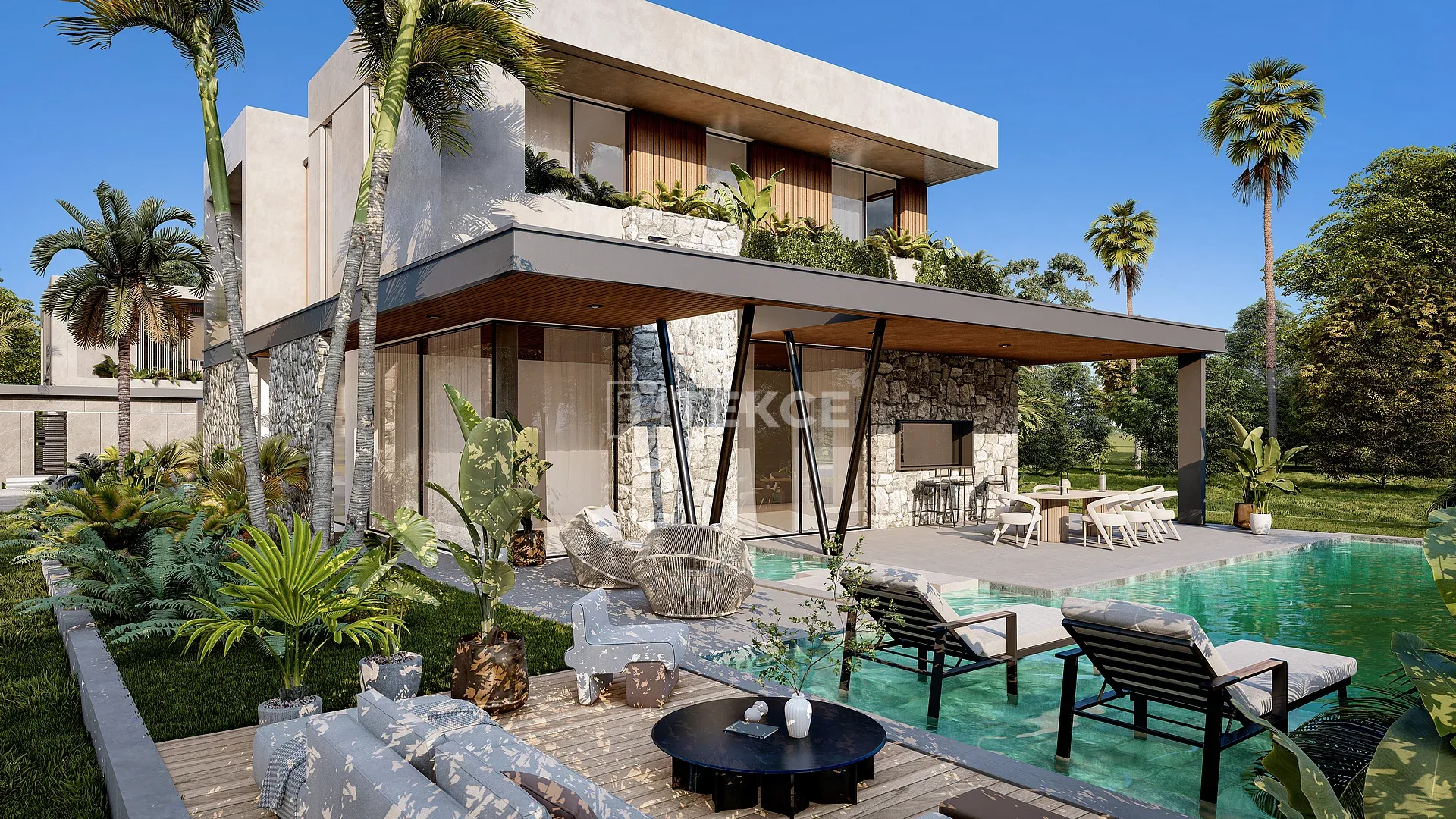 Detached Villas with Private Pools in North Cyprus Bellapais