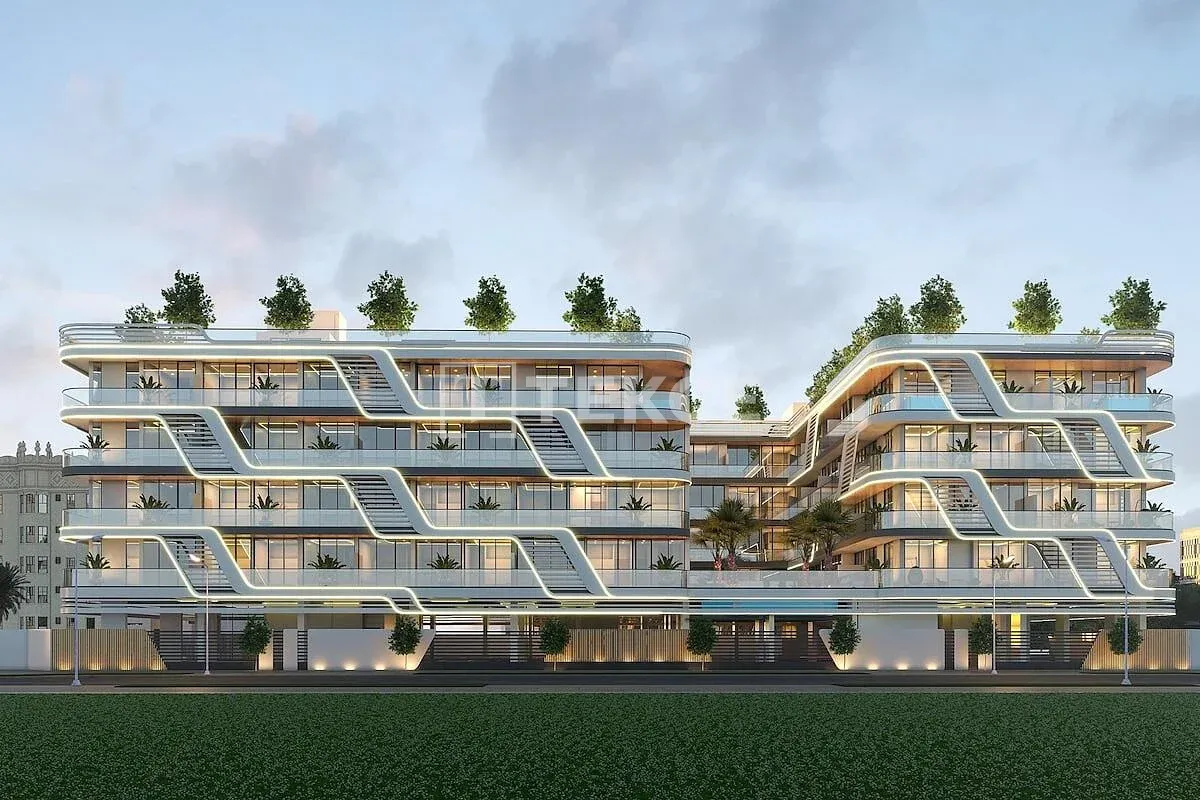 Apartamentos exclusivos com piscina em Dubai South