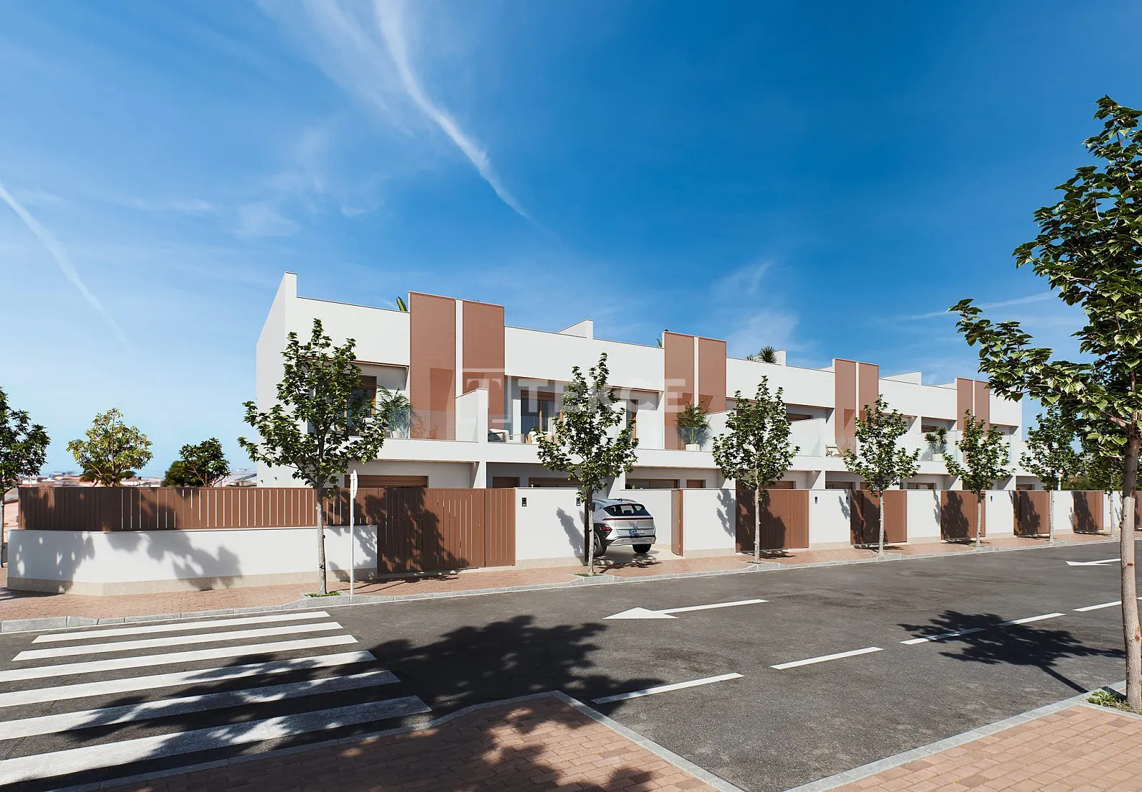 Adosados de 3 habitaciones con piscina privada en San Pedro del Pinatar
