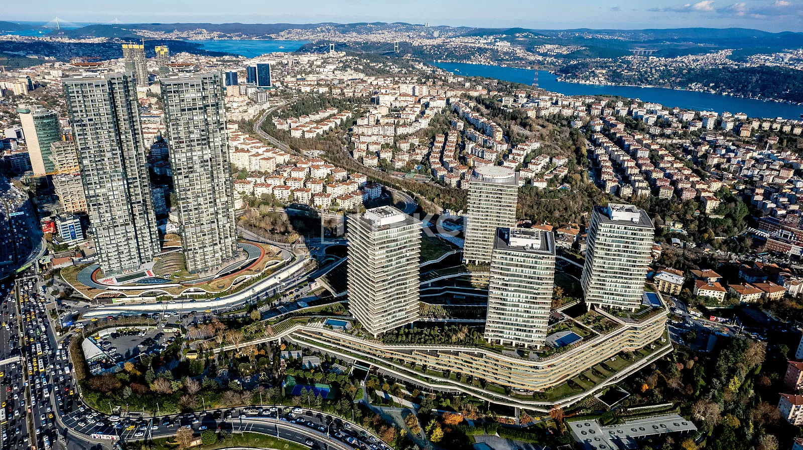 Apartamentos Bósforo-View en un proyecto en Beşiktaş, Estambul