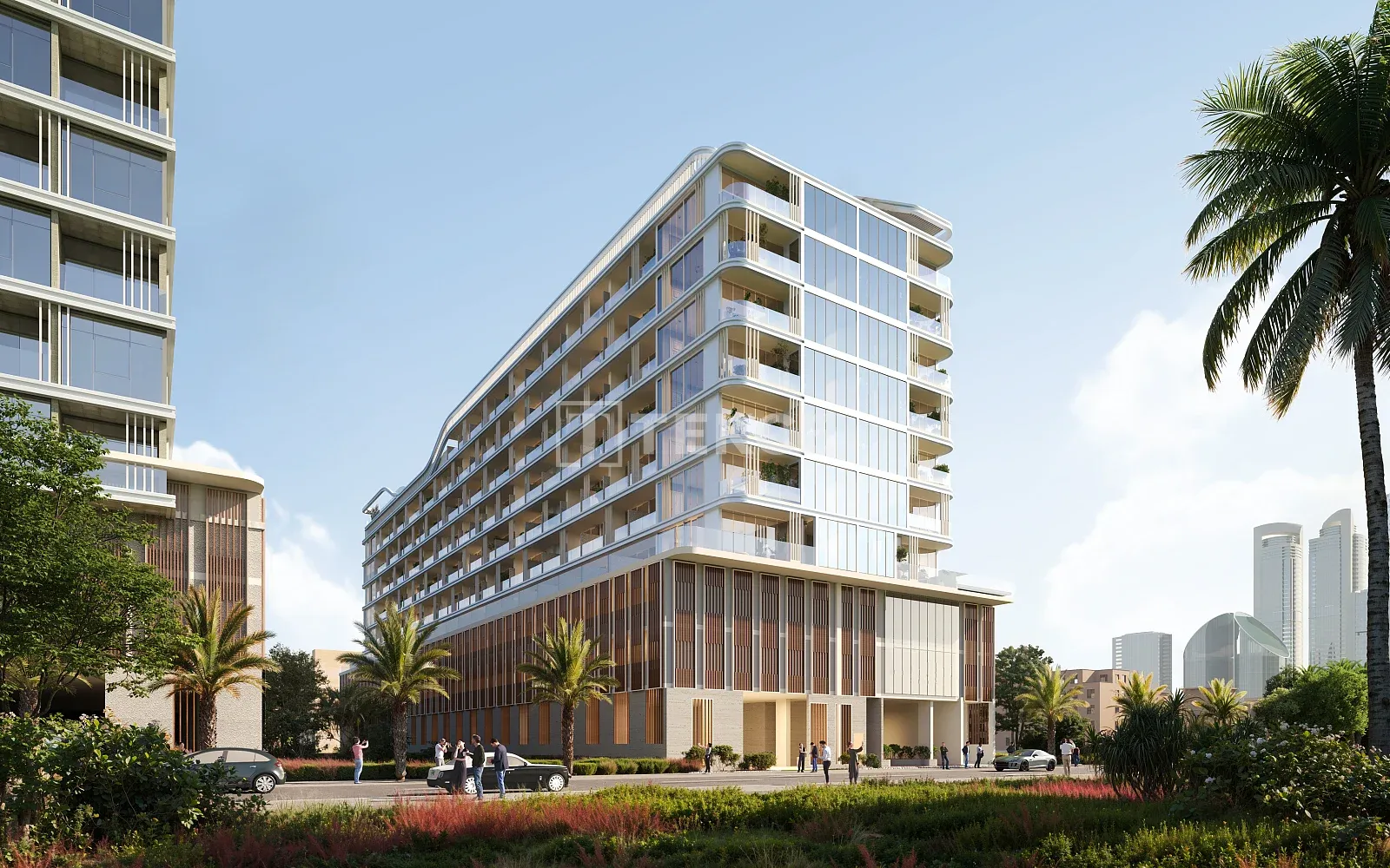 Apartamentos em um projeto com piscina infinita em Al Satwa, Dubai