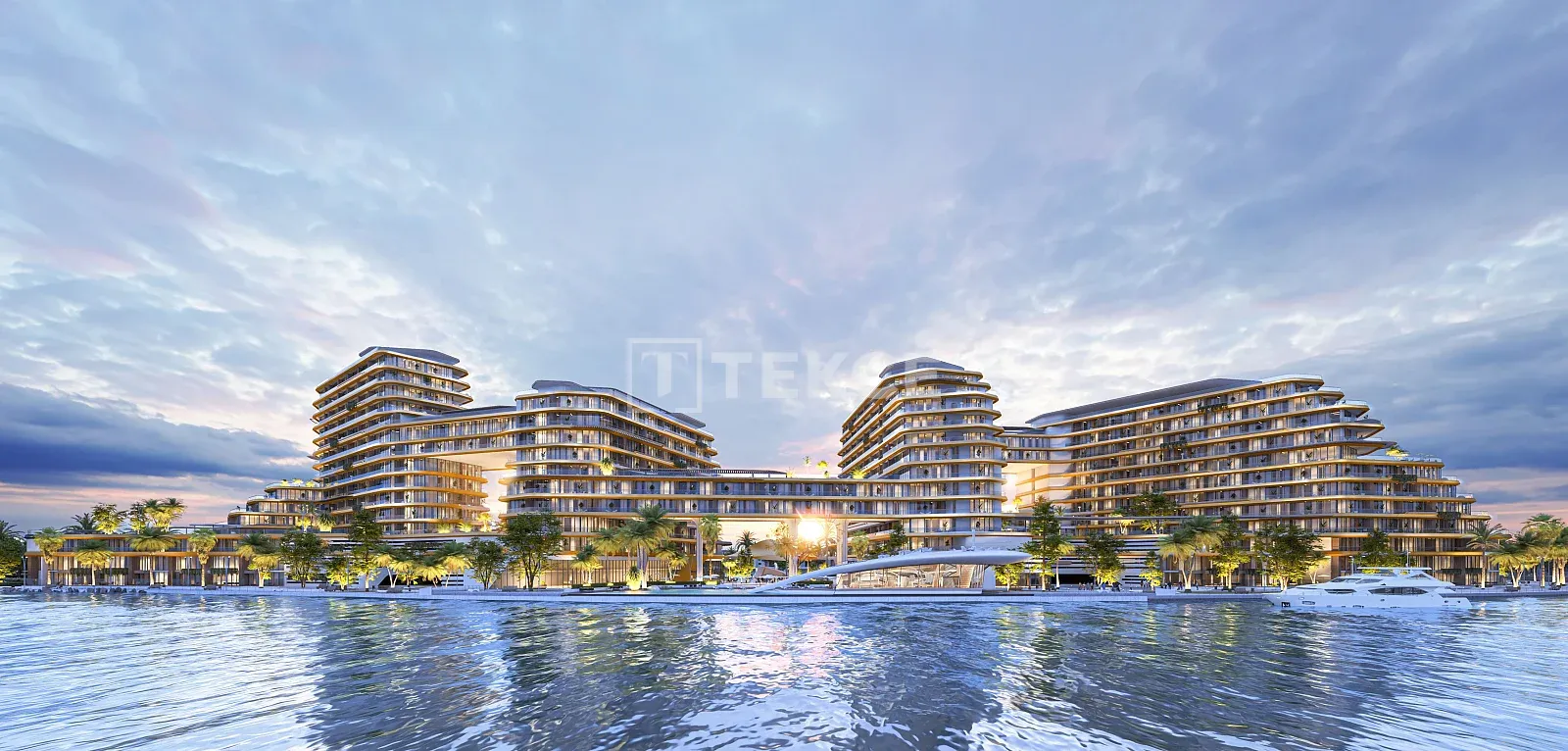 Strandapartments mit Lagunenblick auf Hayat Island