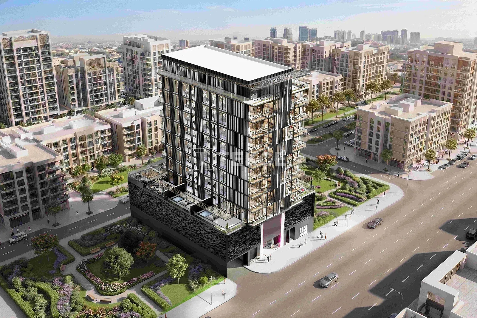 Appartements d'Inspiration Parisienne à Jumeirah Garden City Dubaï