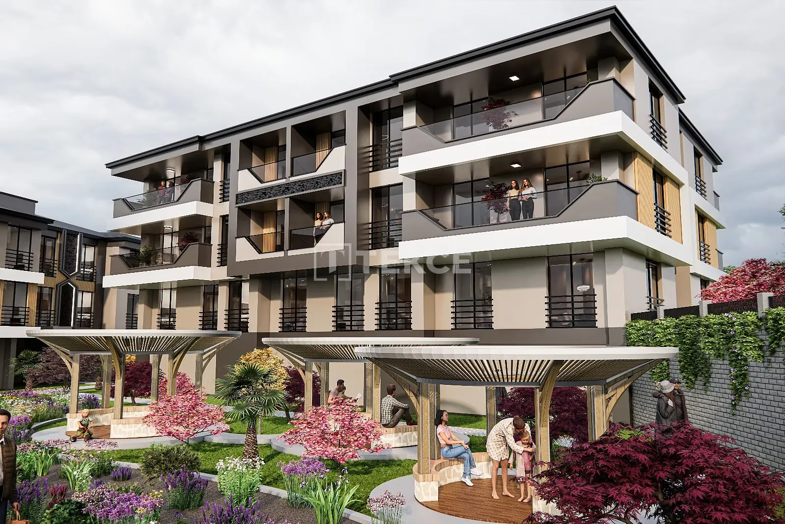Sosyal İmkanlara Sahip Site İçinde Yalova'da Daireler