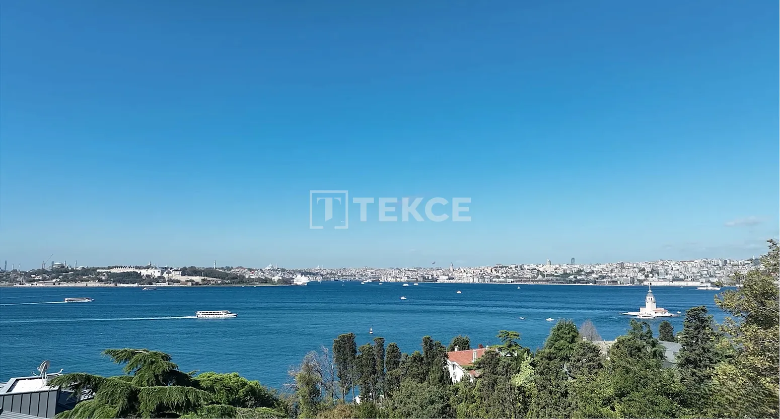 Apartamentos com Vistas da Torre da Donzela em Üsküdar İstanbul